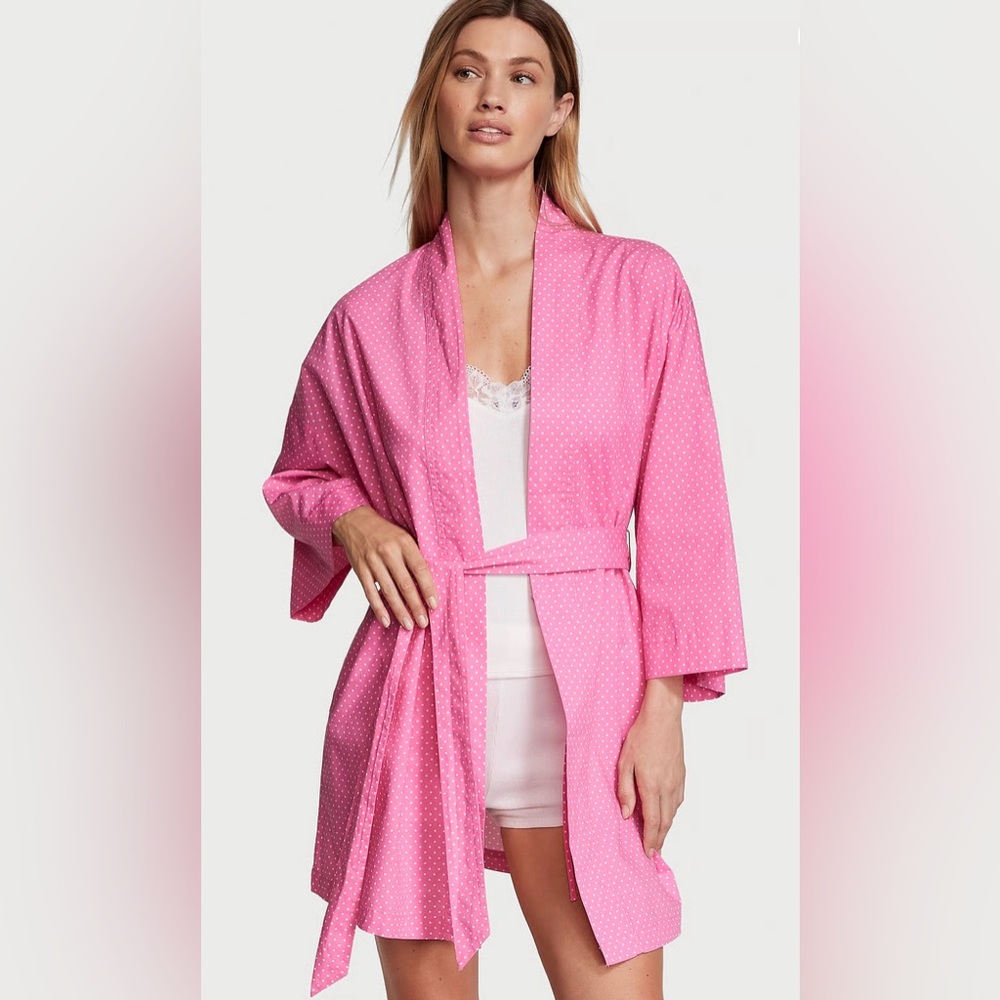 NWT Victoria’s Secret Cotton 3-Piece Pajama Set